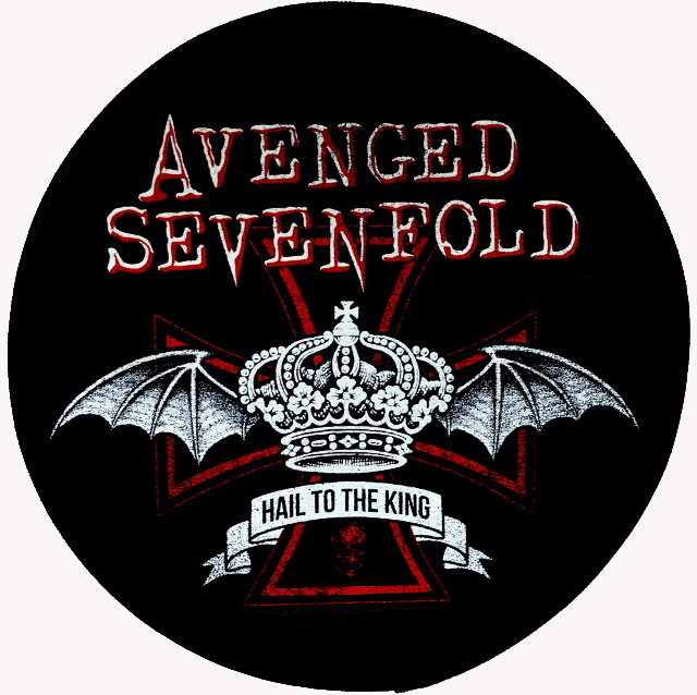 Avenged Sevenfold Round Backpatch